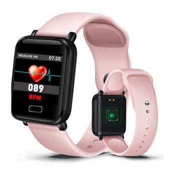 2019 nuevos relojes inteligentes impermeables para mujer para Iphone teléfono Smartwatch Monitor de ritmo cardíaco funciones de presión arterial chico