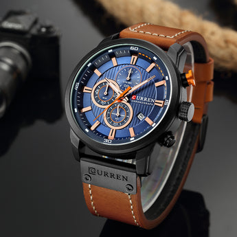 Curren 8291 relojes para hombre 2019 relojes de pulsera deportivos de moda para hombre relojes de cuarzo de lujo de marca superior para hombre reloj de pulsera