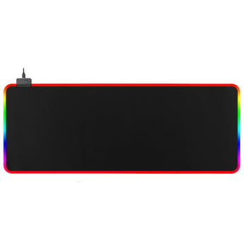 almohadilla de ratón para juegos USB luminosa colorida gran jugador de computadora manta antideslizante para mesa para PC