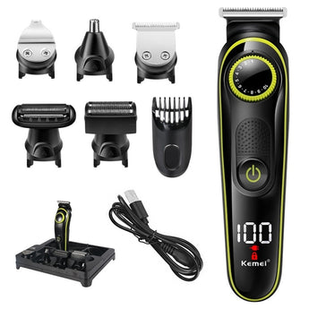 5 in 1 facial body shaver, electric beard hair clipper,, grooming machine