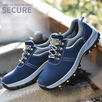 Men's Work & Safety Shoes, Steel Toe, Construction, Shock Resistant, Puncture Resistant