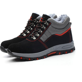 Work Boots Safety Shoes Men Indestructible Steel Toe Shoes Men Winter Boots Work Shoes Sneakers Men Shoes Winter Safety Boots