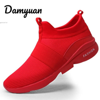 Damyuan New Fashion Classic Shoes men Women Flyweather Comfortable Breathabl Non-leather Casual Lightweigh