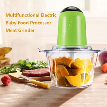 Electric Meat Grinder Kitchen Food Mixers with Meat Grinder Blade Multifunctional Food Processor Mixer Fruit Blender