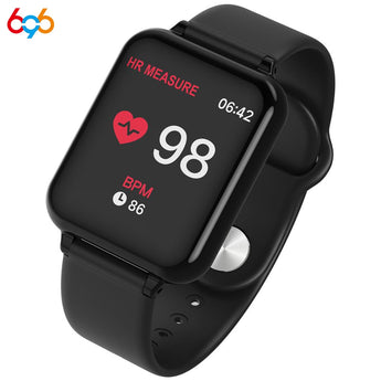 696 new B57 color large screen smart bracelet heart rate blood pressure blood oxygen monitoring multi-sports mode smart watch