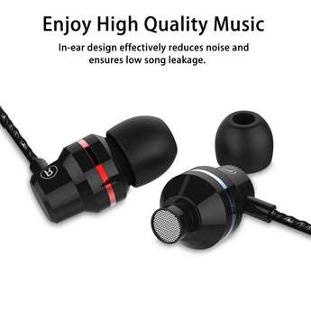 Heavy Bass In-Ear Earphone for Samsung Galaxy A3 A5 A7 2017 2016 Stereo Phone Headset Music Earpiece Fone De Ouvido With Mic