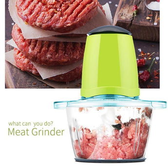 2L Electric Kitchen Chopper Shredder Food Chopper Meat Grinder Multifunctional Household Food Processor Meat Kitchen Blender