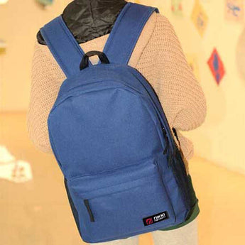 Preppy Style Backpack Women School Backpack For Teenage Girls Female Waterproof Nylon Solid Backpack Mochila #Y