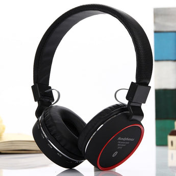 HEADPHONES HIGH QUALITY STEREO INCORPORATED MICROPHONE FOLDING SH10 AND WIRELESS WITH BLEUTOOTH