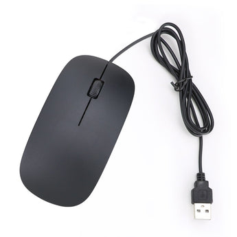 Ultra thin USB Wired Mouse 1200dpi 3D Optical Gaming Mice Mouses For PC Laptop Notebook Computers mini Mouse For office Home
