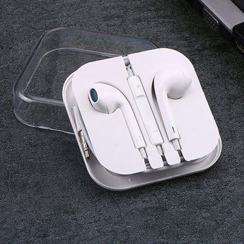 Earphone With Microphone 3.5 Mm Wired Headset With Mic For Samsung Galaxy S8 S8Edge A3 A5 A7 2016 2017 J1 J3 J5 J7