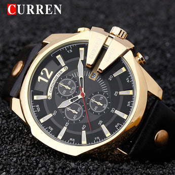 🔥Hot sale to dress beautiful and elegant the perfect gift a Curren Watch  8176
