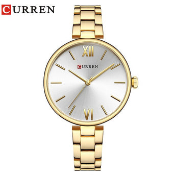Top brand luxury CURREN watches for women fashion quartz wristwatches
