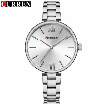 Relojes de mujer CURREN reloj de pulsera de lujo reloj femenino para mujer Milanese acero señora Rosa oro cuarzo señoras reloj 2019  (16)