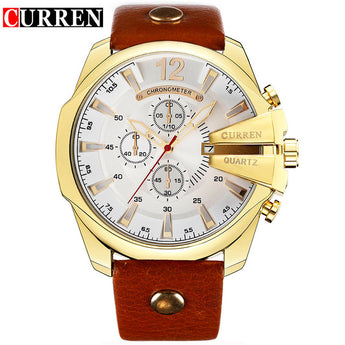 CURREN men's watch modern design casual sports watch 8176