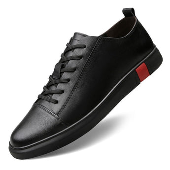 Zapatos de cuero genuino de marca de lujo Valstone zapatillas de cuero natural de primavera para hombre calzado de diseñador de calidad zapatos de goma todos los días