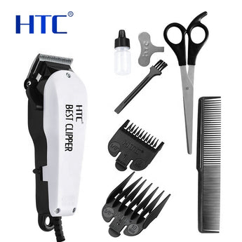 Cortadora de pelo profesional htc  para peluqueria y salon de belleza   abejon CT-7108-W