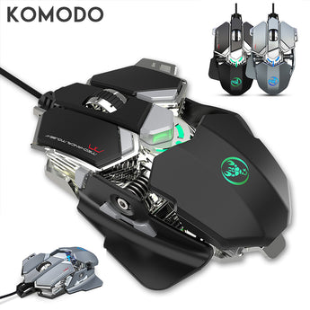 Wired Gaming Mouse USB Computer mice Gaming RGB Mouse Gamer Ergonomic Mouse 9 Button 6400DPI LED Silent Game Mice For PC Laptop