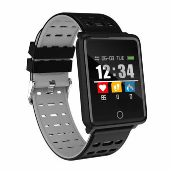 2019 nueva marca reloj inteligente hombres mujeres ondeurdringbare deportes Monitor de ritmo cardíaco funciones de presión arterial Fitness rastreador Smartwatch