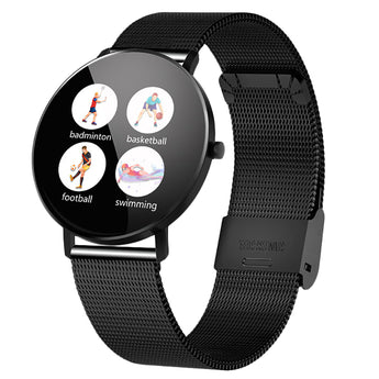 ABHU-nuevo reloj inteligente F25 pulsera inteligente contacto de pantalla completa rastreador GPS ritmo cardíaco presión arterial paso pulsera inteligente deportes Wat