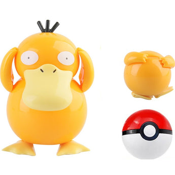 Figuras de Pokémon de 12 estilos, juguetes, variante de bola, modelo Pikachu Jenny Turtle Pocket Monsters Mew-Two, figura de acción, juguete para regalo