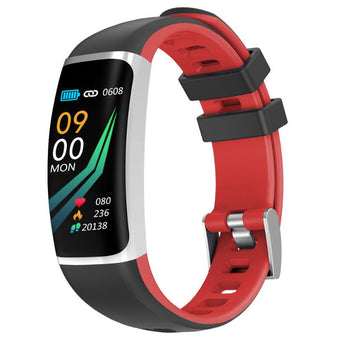 El nuevo reloj elegante transfronterizo de la pantalla en color se divierte la pulsera elegante impermeable de la presión arterial del ritmo cardíaco 