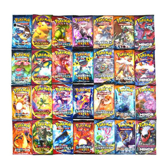 18 uds/2 bolsas de cartas de Pokemon espada y escudo de Anime juego en inglés sin repetición batalla Carte Trading Pikachu niños Pokemon Kaarten juguete