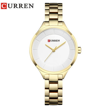 Relojes de mujer CURREN reloj de pulsera de lujo reloj femenino para mujer Milanese acero señora Rosa oro cuarzo señoras reloj 2019 (3)