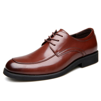 ROXDIA Zapatos de vestir para hombre de cuero genuino trabajo formal negocio Oxford